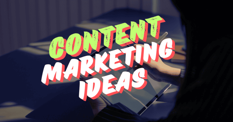 Content marketing ideas