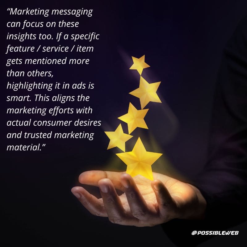 customer-review-marketing use customer reviews in your marketing strategy and copy