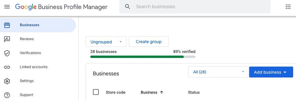 Google Business Profile Manager